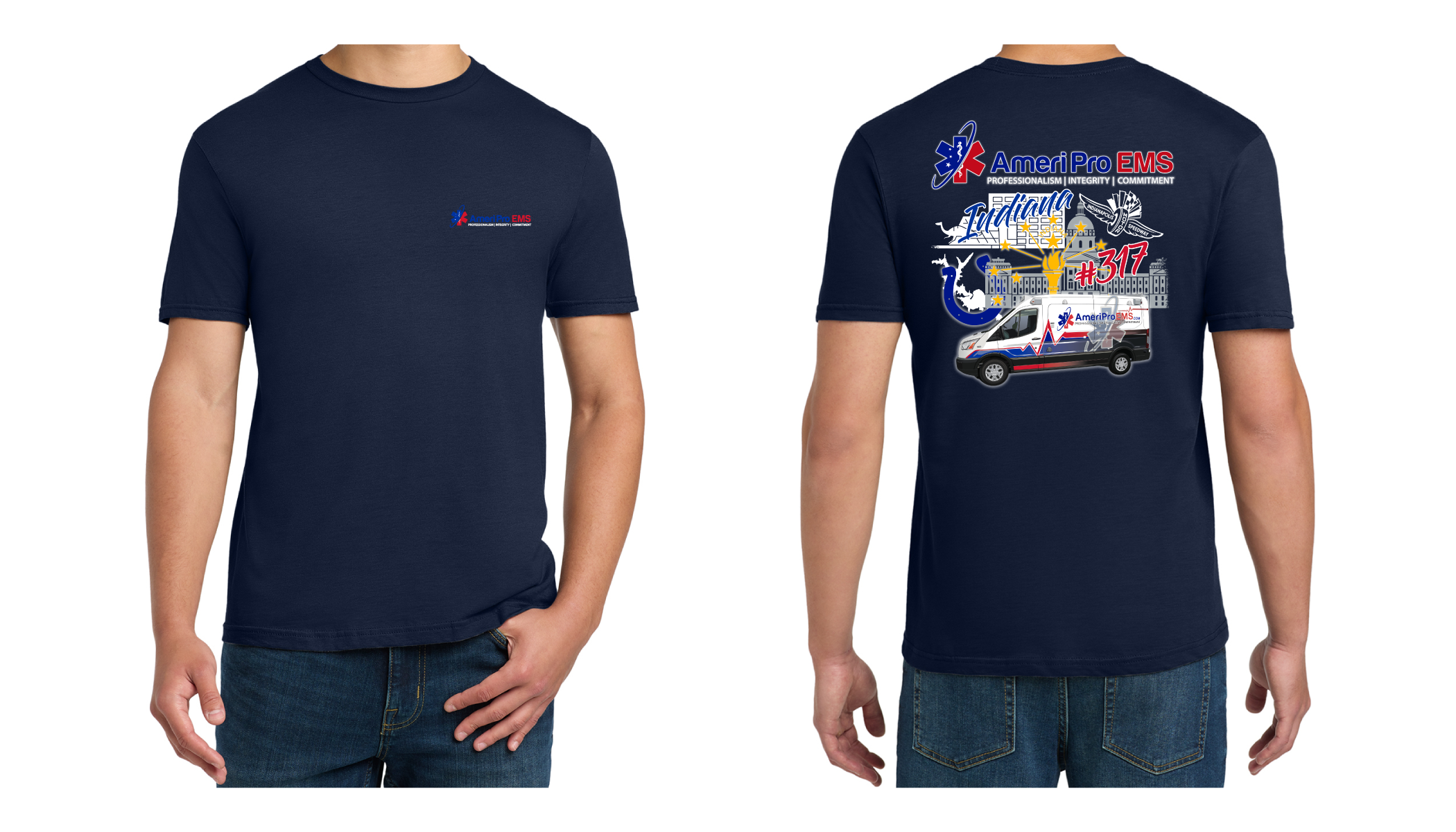 AmeriPro EMS – Indiana Edition Tee