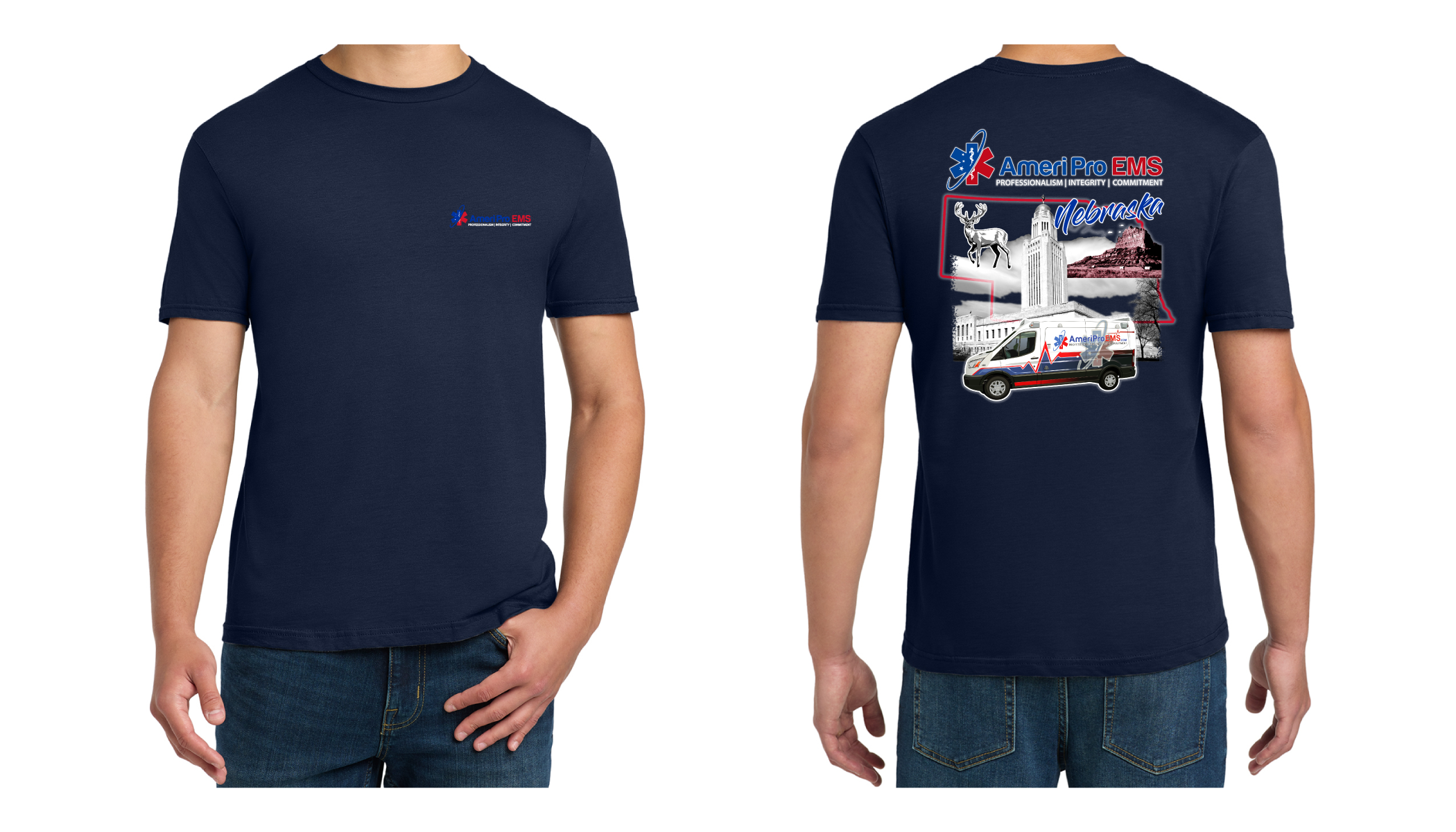 AmeriPro EMS – Nebraska Edition Tee